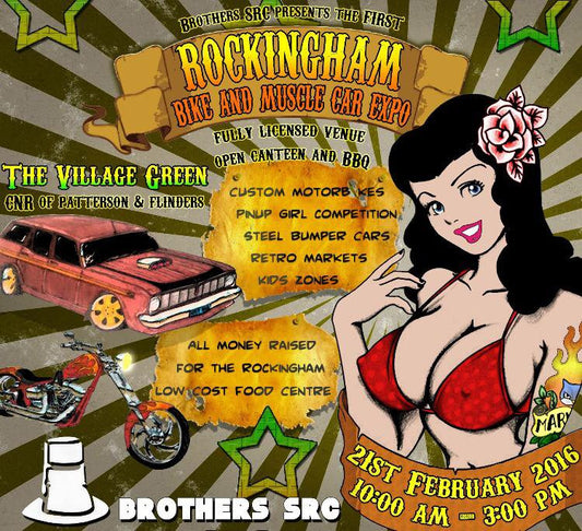 Rockingham Bike & Muscle Car Expo Sunday 21 February 2016