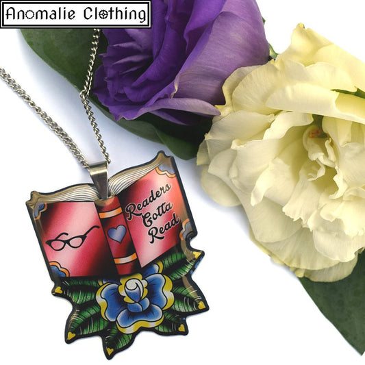 Readers Gotta Read Pendant Necklace