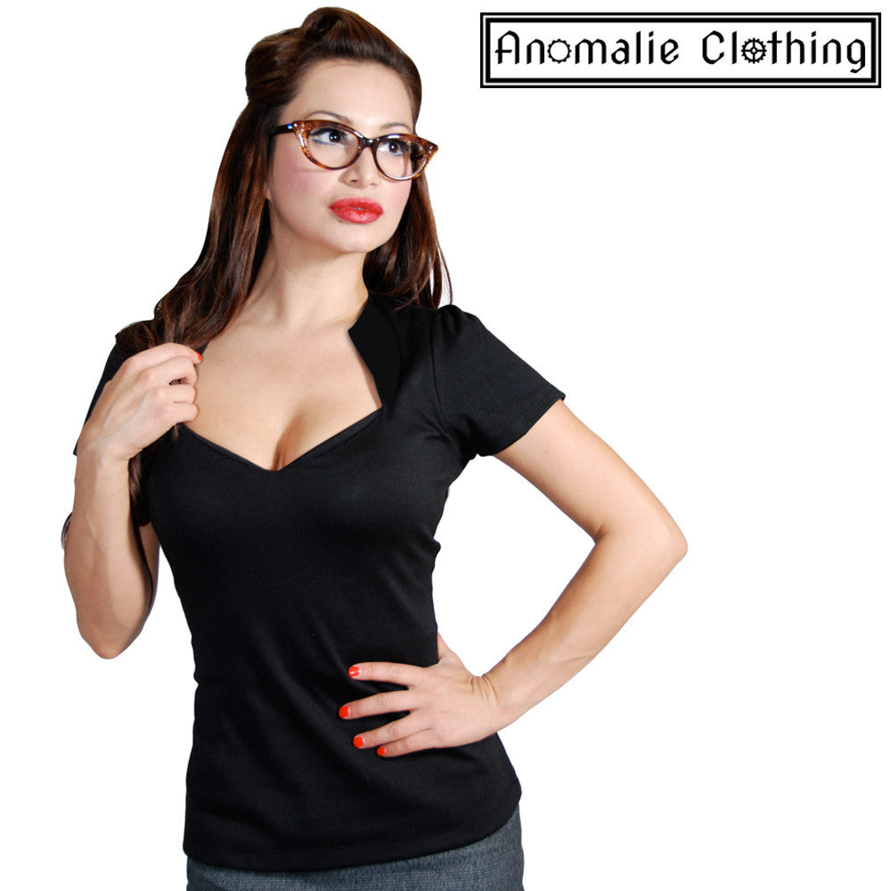 Black Sophia Top