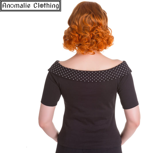 Black & White Chloe Top