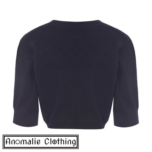 Black Mini Kennedy Children's Shrug