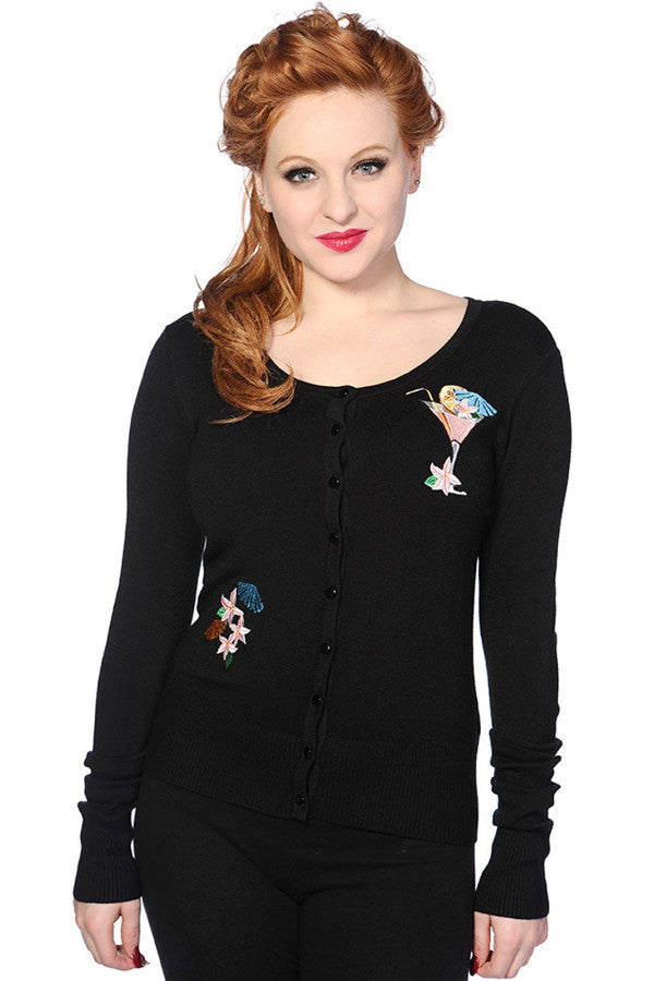 Cocktail Cardigan in Black