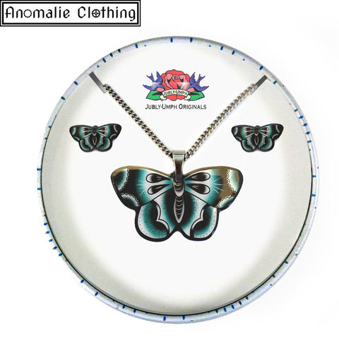 Blue Butterfly Gift Set