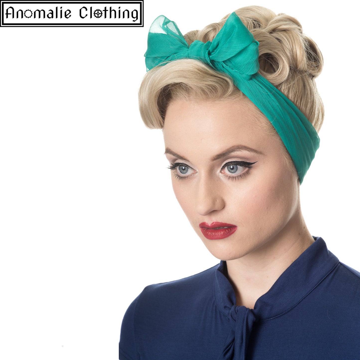 Gradiation Scarf in Emerald Green