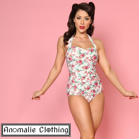 Romance Swimsuit with Sarong Detail