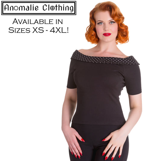 Black & White Chloe Top
