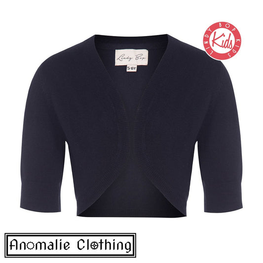 Black Mini Kennedy Children's Shrug