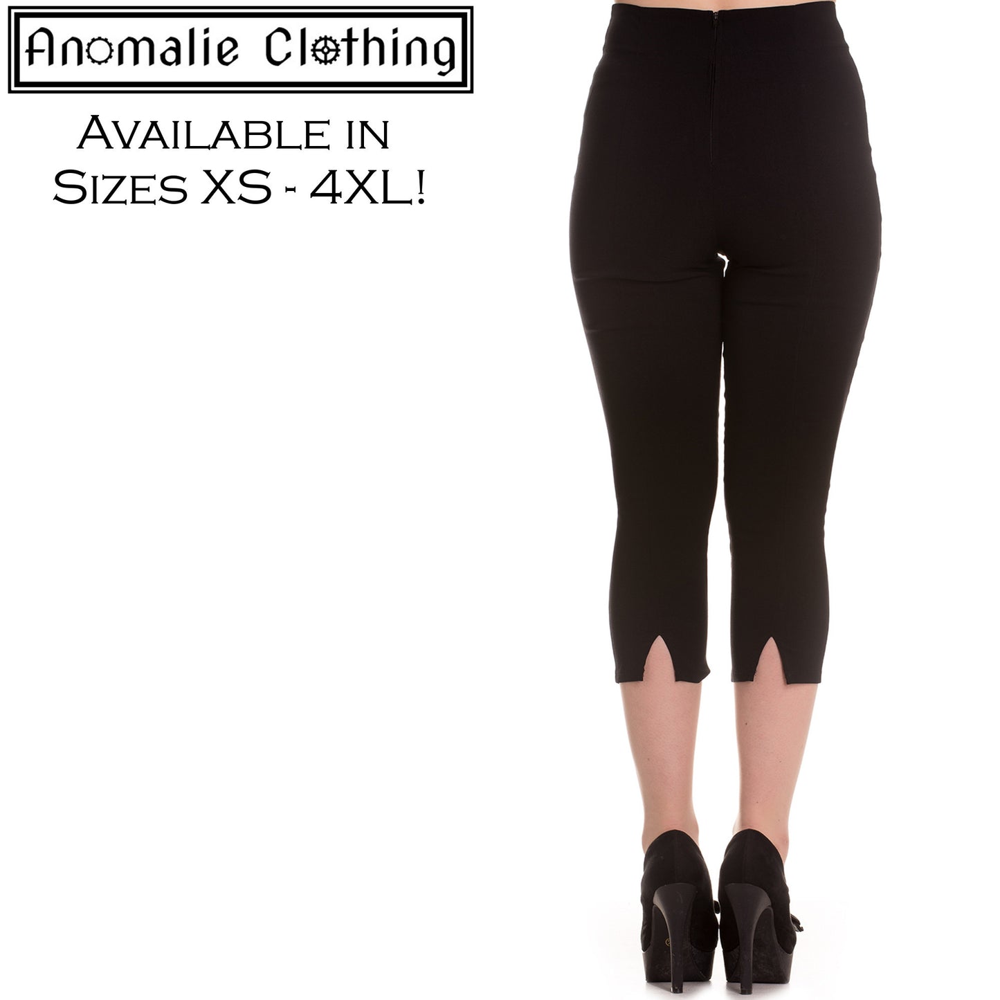 Tina Capris in Black