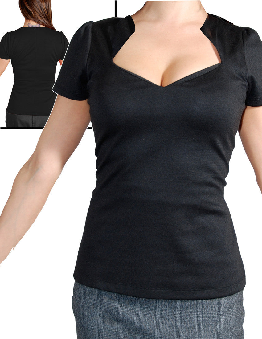 Black Sophia Top