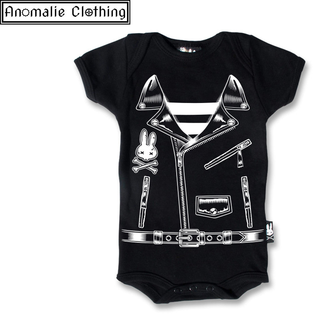 Rocker Jacket Baby Romper