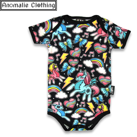 Unicorns Baby Romper - One Size 6-12 Months Left!