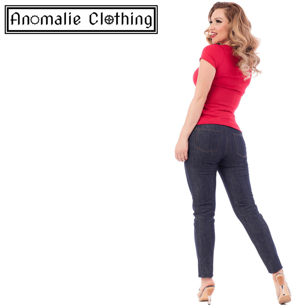 Red Sophia Top