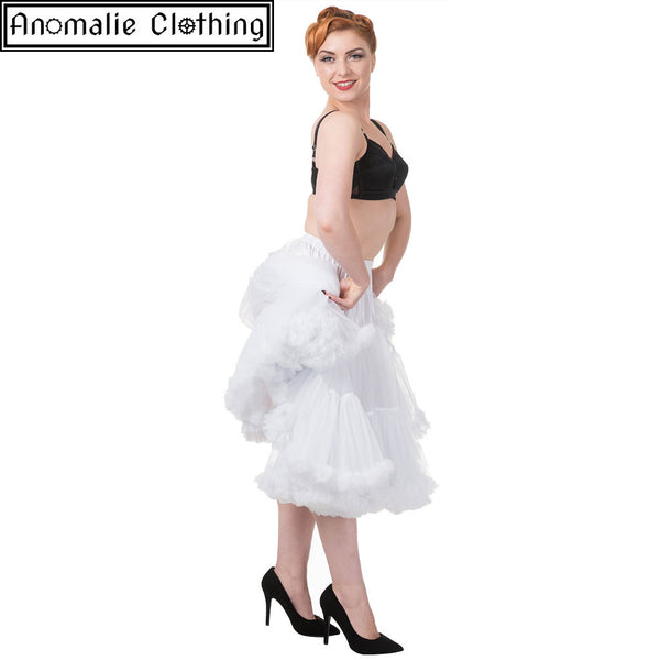26" Long Lifeforms Petticoat in White