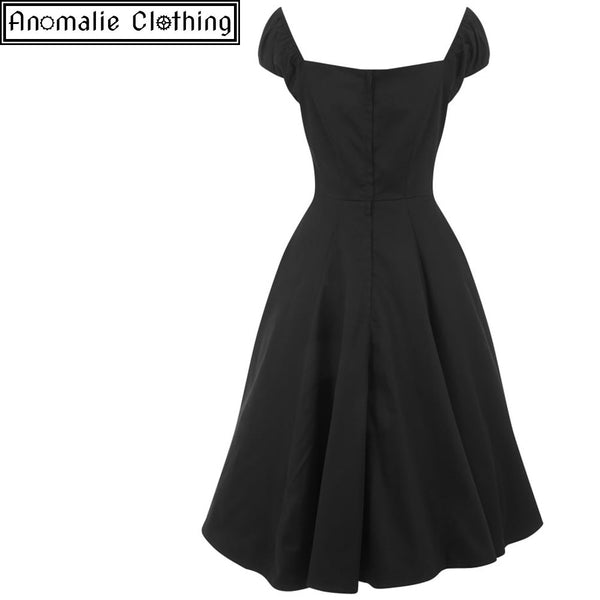 Collectif Dolores Doll Dress in Black at Anomalie Clothing