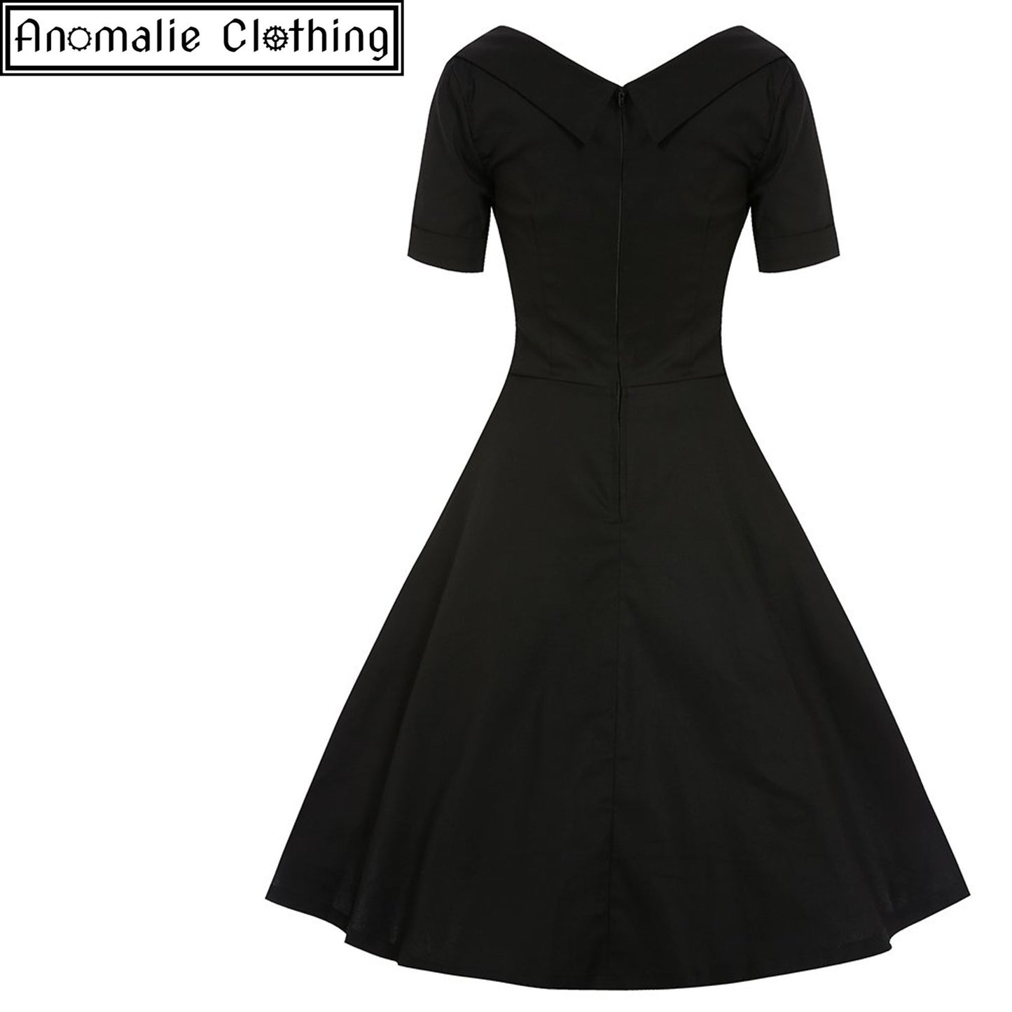 Sloane Swing Dress in Black