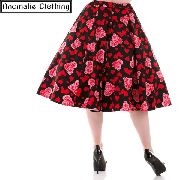 Hearts and Roses Skirt