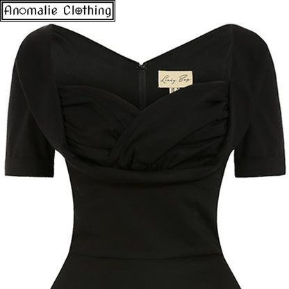 Sloane Swing Dress in Black