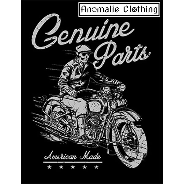 Genuine Cycle Parts Tee in Black & White - Discontinued