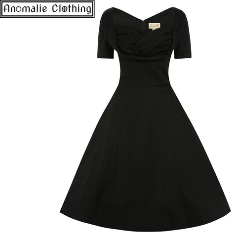 Sloane Swing Dress in Black