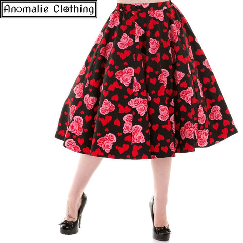 Hearts and Roses Skirt