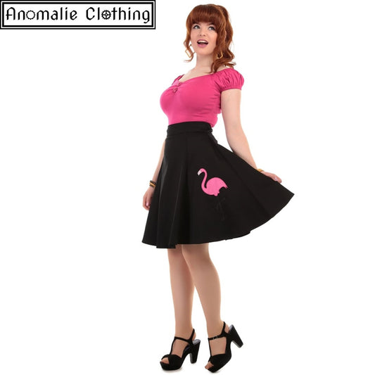 Tammy Flamingo Skirt