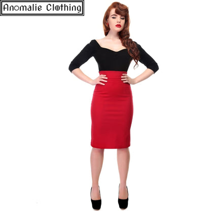 Fiona Skirt in Red