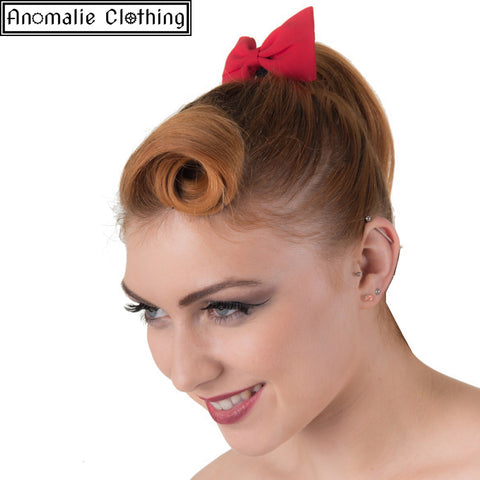 Lovestruck Hairband with Red Bow